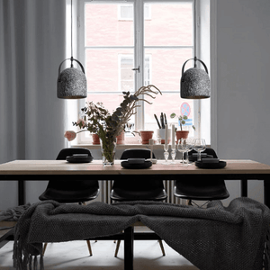 Visby Concrete Pendant Light | Bright & Plus.