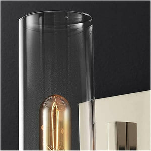 Wall Lamp LED Wall Design with Cylindrical Glass Tube