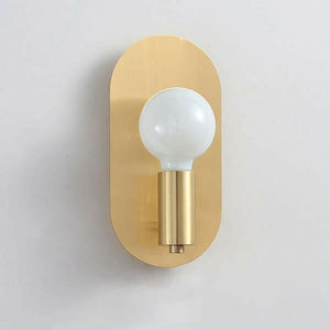 Wall Lamp Minimalist Gold Wall Hanging