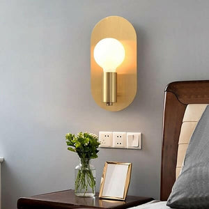 Wall Lamp Minimalist Gold Wall Hanging