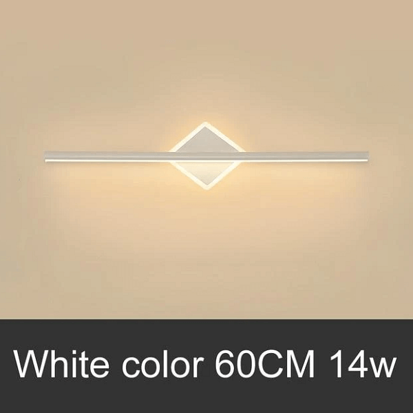 White Gold Bathroom Vanity Mirror Lamp Light | Bright & Plus.