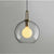 Zen - Nordic Glass Chandelier Circle Ceiling Lamp